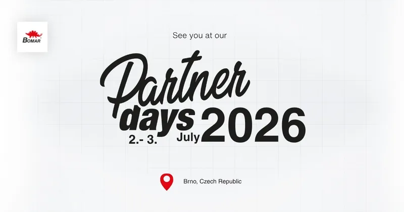 BOMAR Partner Days 2026 in Brno